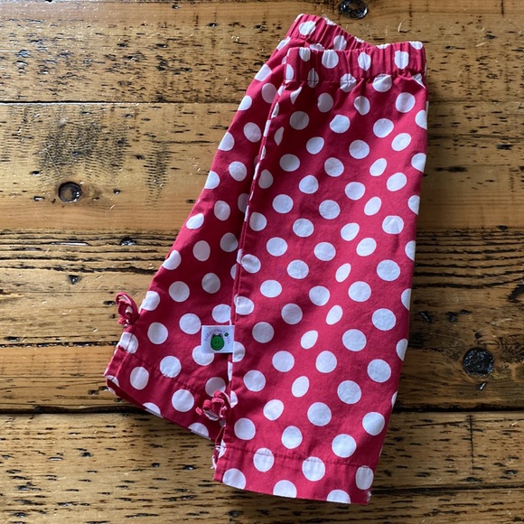 Sara Lynn Togs Alabama Fans polka dots ruffle shirt with capris size 4t - Picture 9 of 10